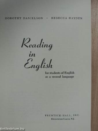 Reading in English