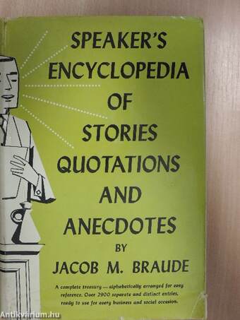 Speaker's Encyclopedia of stories, quotations and anecdotes