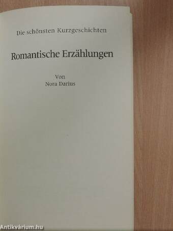 Romantische Erzählungen