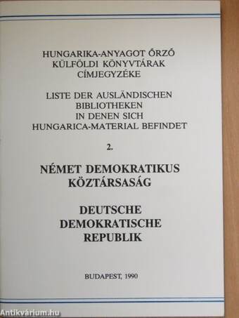 Német Demokratikus Köztársaság