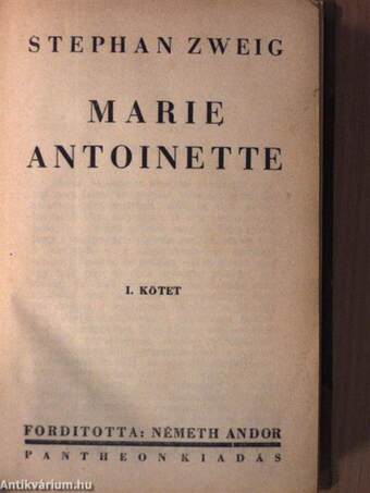 Marie Antoinette I-II.