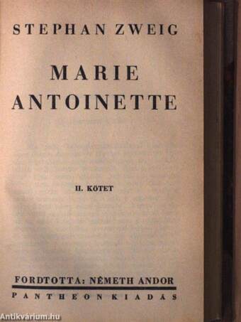 Marie Antoinette I-II.