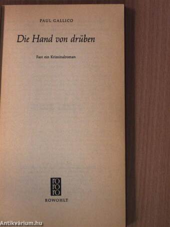 Die Hand von drüben