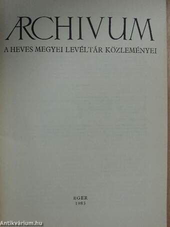 Archivum 11.