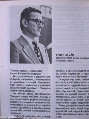 Az MHSZ vezetők IV. országos tanácskozásának jegyzőkönyve