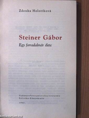 Steiner Gábor