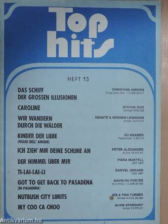 Top hits Heft 13.
