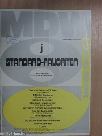 Standard-Favoriten J.