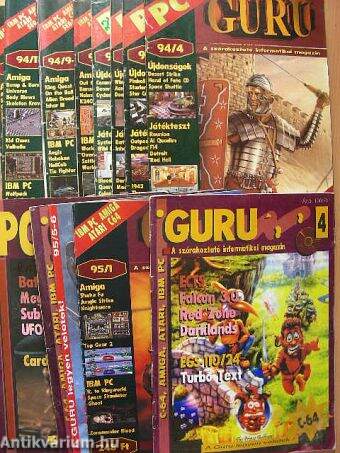 Guru 1992., 1994-1995. (Vegyes számok) (15 db)