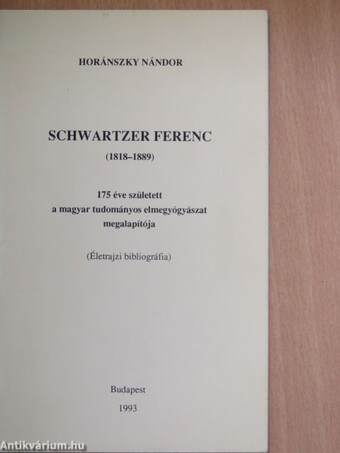 Schwartzer Ferenc