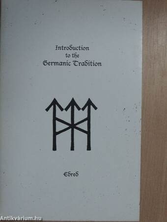 Introduction to the Germanic Tradition