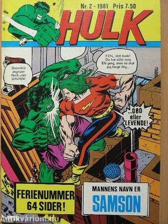 Hulk 1981/2