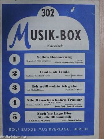 Musik-Box 302.