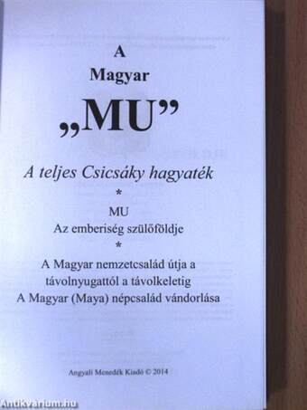 A Magyar "Mu"