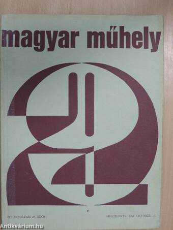 Magyar Műhely 1968. október