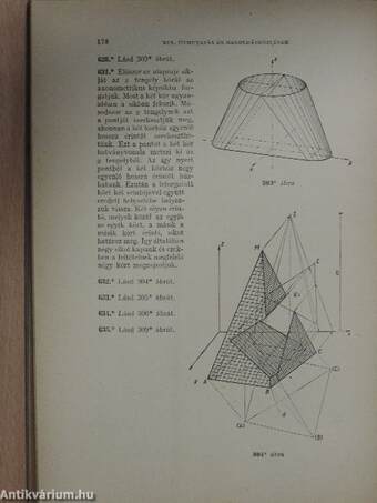 Ábrázoló geometriai példatár