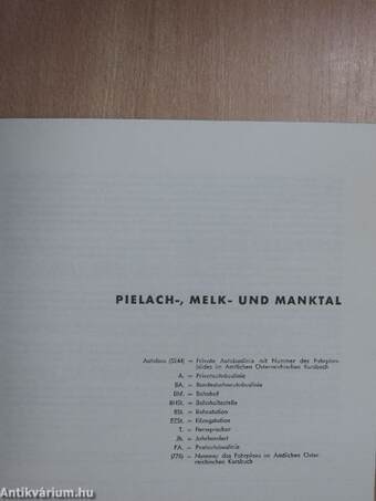 Pielach-, Melk - und Manktal