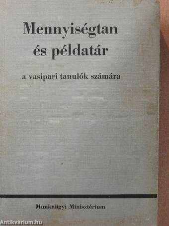 Mennyiségtan és példatár