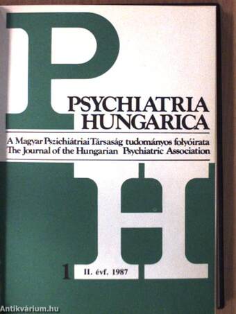 Psychiatria Hungarica 1986-1987 (vegyes számok) (5db)