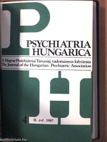 Psychiatria Hungarica 1986-1987 (vegyes számok) (5db)