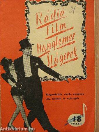 Rádió-, Film-, Hanglemez-slágerek