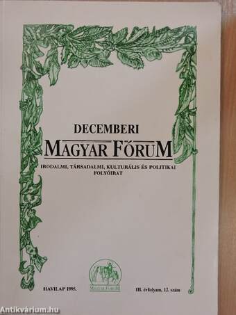 Decemberi Magyar Fórum 1995.