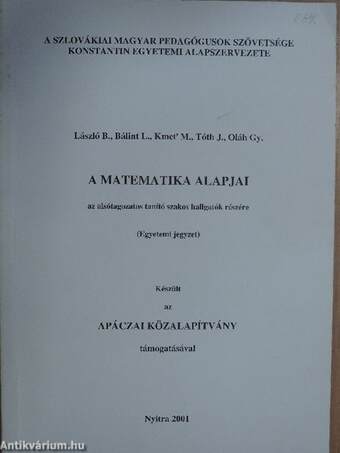 A matematika alapjai