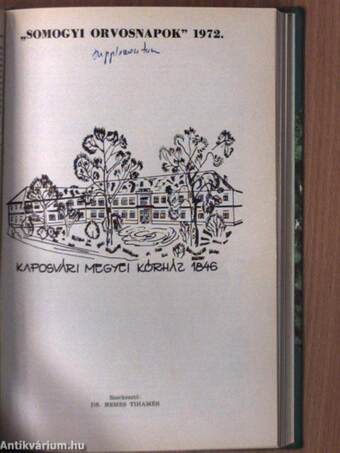 Orvosképzés 1974. január-december/Somogyi Orvosnapok 1972. Supplementum