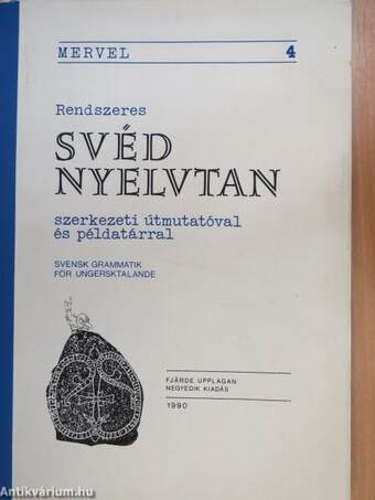 Rendszeres svéd nyelvtan