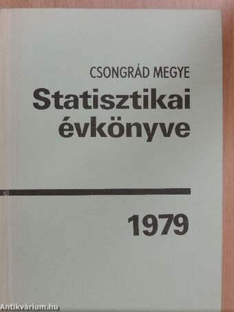 Csongrád megye statisztikai évkönyve 1979