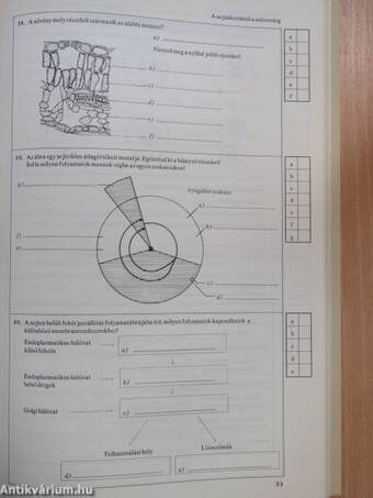 Biológiai feladatsorozatok középiskolásoknak III. osztály