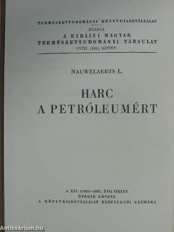 Harc a petróleumért