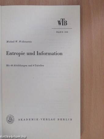 Entropie und Information