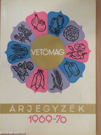 Vetőmag-árjegyzék 1969-70