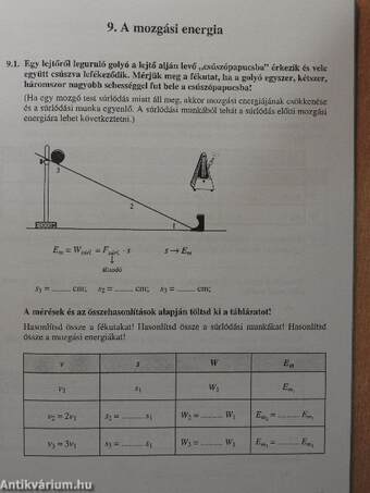 Fizika munkafüzet 8.