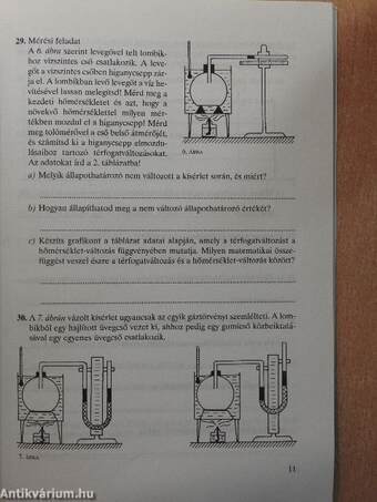 Fizika munkafüzet és feladatlap 10.