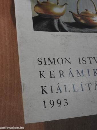 Simon István kerámikus kiállításai 1993