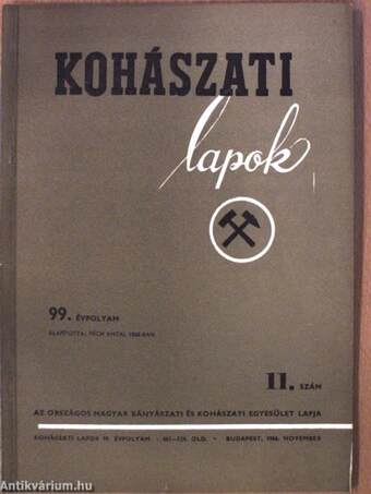 Kohászati lapok 1966/11./Öntöde 1966/11.