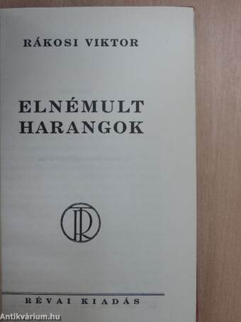 Elnémult harangok