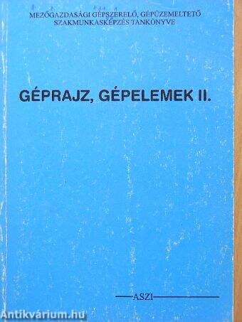 Géprajz, gépelemek II.