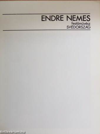 Endre Nemes festőművész