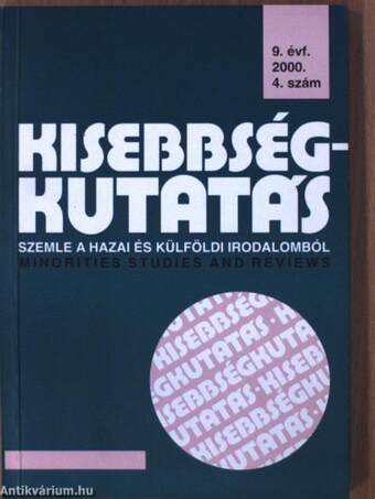 Kisebbségkutatás 2000/4.