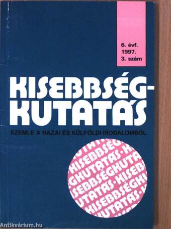 Kisebbségkutatás 1997/3.