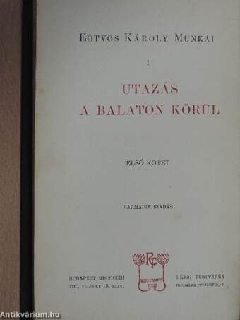 Utazás a Balaton körül I-II.