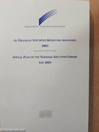 Az Országos Széchényi Könyvtár programja 2003