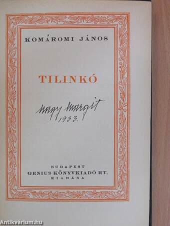 Tilinkó