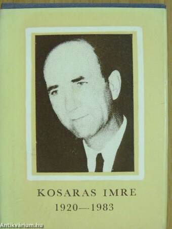 Kosaras Imre 1920-1983 (minikönyv) (számozott)