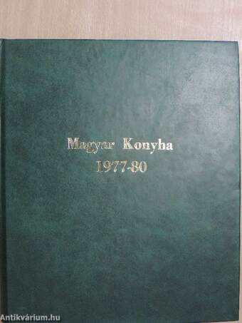 Magyar Konyha 1977-1980 (vegyes számok) (14 db)