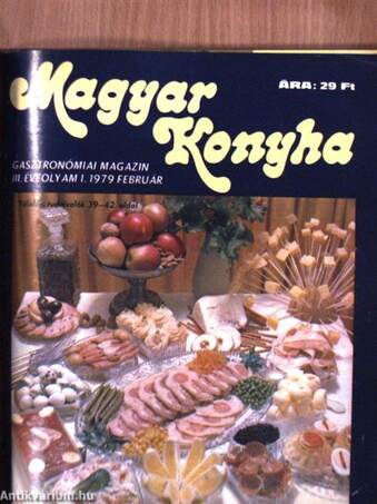 Magyar Konyha 1978-1979. január-december