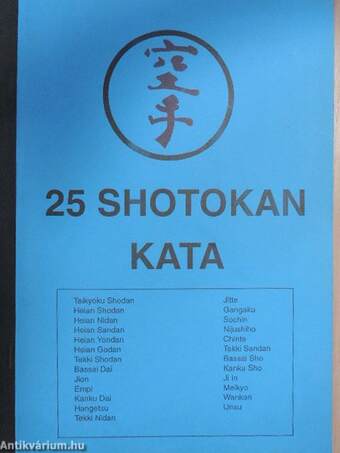 25 Shotokan Kata